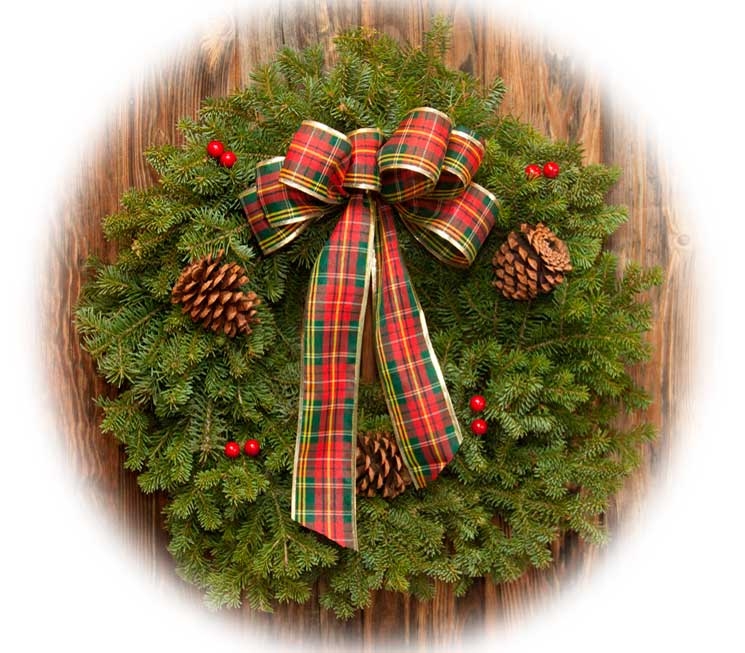 Wreath Montana  Fresh Christmas Wreaths