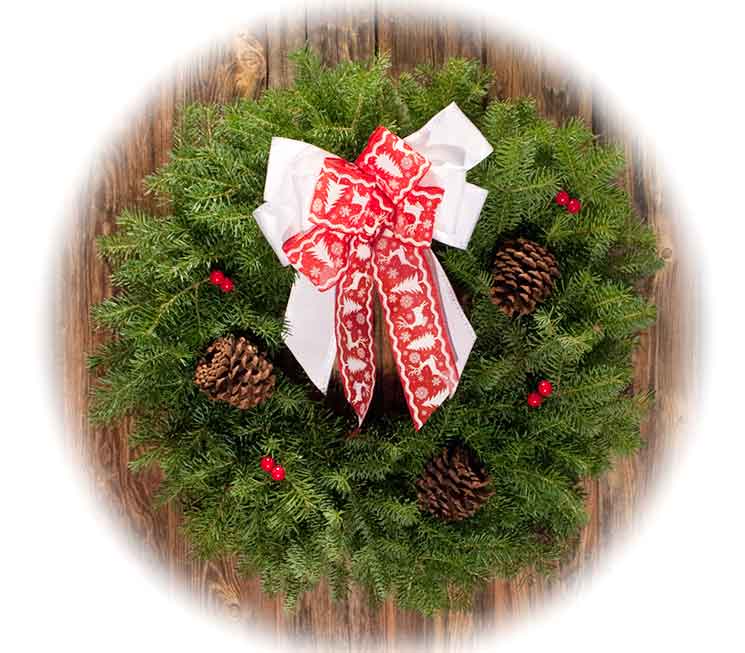 Wreath Montana  Fresh Christmas Wreaths